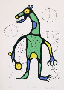 Norval H. Morrisseau: BEAR WALKER