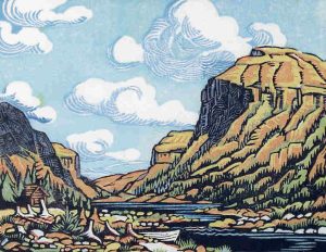 Margaret Dorothy Shelton: DEVIL’S GAP, LAKE MINNEWANKA
