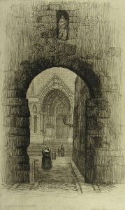Caroline Helena Armington: LA RUE SAINT YVES A CHARTRES