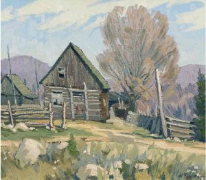 William Parsons: MADAWASKA BARNS