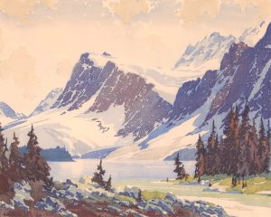 Barbara Harvey Leighton: BOW LAKE
