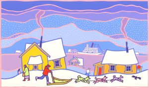 Ted Harrison: YUKON VISIT