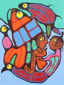 Norval Morrisseau: MOTHER AND CHILD