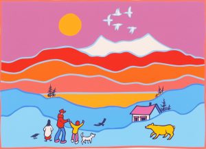 Ted Harrison: FLYING SOUTH