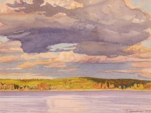 Ernest Lindner: CLOUDS OVER EMMA LAKE