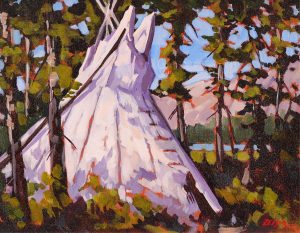 Zelda Faye Nelson: SUMMER TIPI