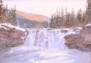 Enkhbold Dambadarjaa: SHEEP RIVER FALLS AFTER SNOW
