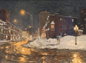 Horace Champagne: CRESECENT STREET REFLECTIONS, MONTREAL QC
