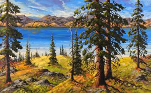 Rod Charlesworth: LATE SUMMER RIDGE, OKANAGAN