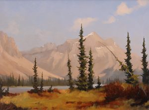 Karl E. Wood: BOW LAKE (30 MILES NORTH OF BANFF)