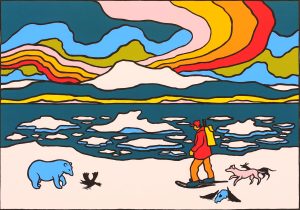Ted Harrison: THE BLUE BEAR
