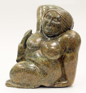Graham Pettman: FEMALE FIGURE WITH FACE VERSO
