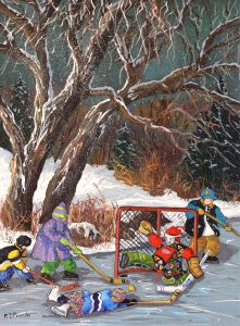 Pauline Thibodeau Paquin: AU LAC ROND DE STE-ADELE