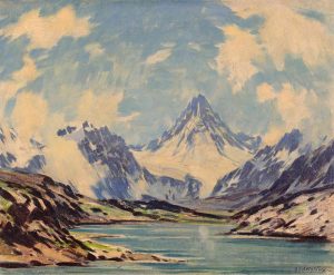 Alfred Crocker Leighton: MT. ASSINIBOINE