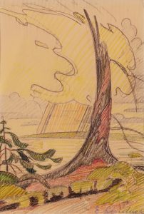 Ernest Lindner: TREE STUMP