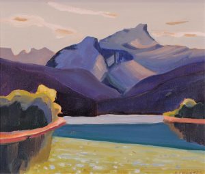 Denise Lemaster: MOUNT NELSON, LAKE LILLIAN EVENING