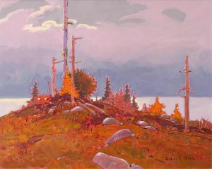 Robert Genn: FINLAYSON HILLTOP, VANCOUVER IS.