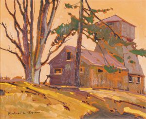 Robert Genn: THE HANGING GARDEN (NEAR U. VIC, VICTORIA, B.C.)
