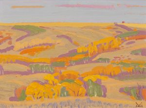 Illingworth Holey (Buck) Kerr: AUTUMN, QU’APPELLE HILLS