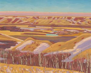 Illingworth Holey (Buck) Kerr: SPRING THAW, QU’APPELLE VALLEY, (SASK)