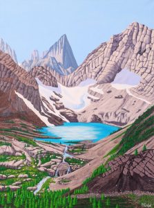 Barbara Engel: COBALT LAKE, BUGABOO PARK, B.C.