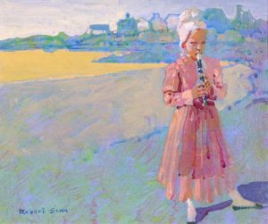 Robert Genn: CELTIC FLUTE, BRITTANY
