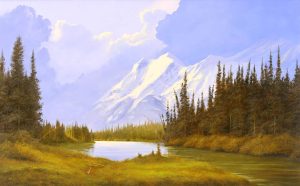 Ted Raftery: ON THE SUNWAPTA RIVER