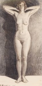 Ernest Lindner: STANDING NUDE