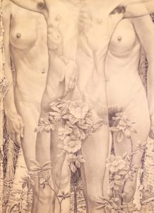 Ernest Lindner: FIGURES IN A WOODLAND SETTING