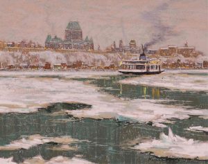 Horace Champagne: TWILIGHT CROSSING TO QUEBEC CITY