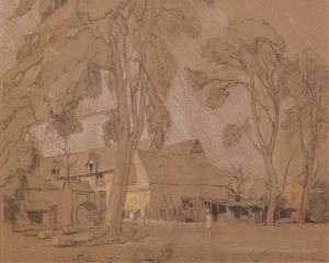 Alfred Crocker Leighton: THE MANOR HOUSE, SUSSEX