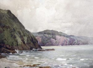 Frederick Henry Brigden: VIEW OF THE BLUFFS