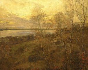 James Henderson: EVENING, LONG LAKE, SASKATCHEWAN BEACH