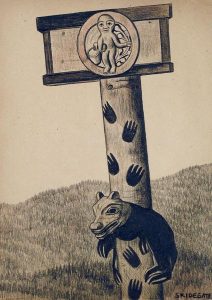 Canadian School: SKIDEGATE  | HAIDA FIGURE