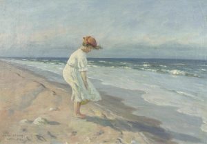 Mark Osman Curtis: WOMAN ON THE BEACH