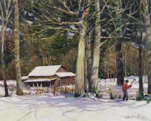 Ron Hedrick: THE WOODCUTTER