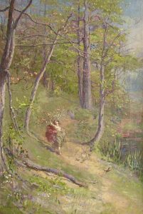 Marion Hope Nelson Hooker: WOODLAND NYMPH