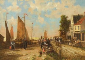 European School: DOCKSIDE HOUSES AND MARKET