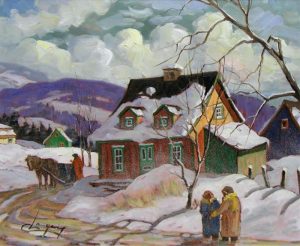 Claude Langevin: MATIN D’HIVER