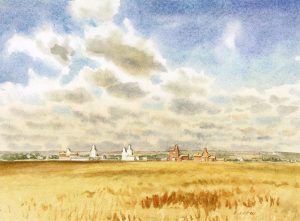 Ernest Luthi: ELEVATORS IN THE DISTANCE