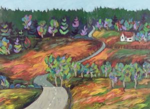Christine Reimer: LATE SUMMER VIEW, SALTSPRING ISLAND