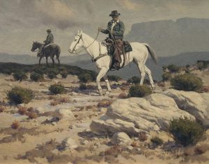 Harold Lloyd Lyon: ON THE RANGE