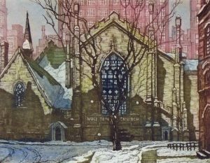 Nicholas Hornyansky: HOLY TRINITY CHURCH, TRINITY SQUARE, TORONTO  |  OSGOODE HALL, TORONTO  |  FLOWERPOT ROCK