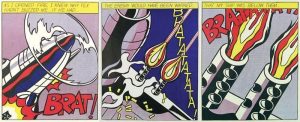 Roy Lichtenstein: AS I OPENED FIRE (TRIPTYCH)