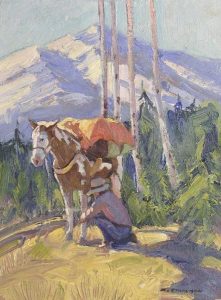 Fred Cameron: CHILCO PACK TRIP, TAKING A BREAK