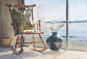 Britton M. Francis: ROCKING-CHAIR BY THE WINDOW