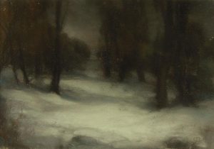 Charles Ernest de Belle: WINTER WOODS