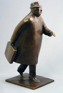 William Hadd McElcheran: WALKING BUSINESSMAN: DARK SUNGLASSES