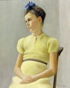 Alma Mary Duncan: GIRL IN YELLOW DRESS