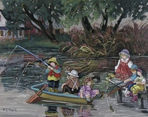 Pauline Thibodeau Paquin: SUR DES EAUX TRANQUILLE